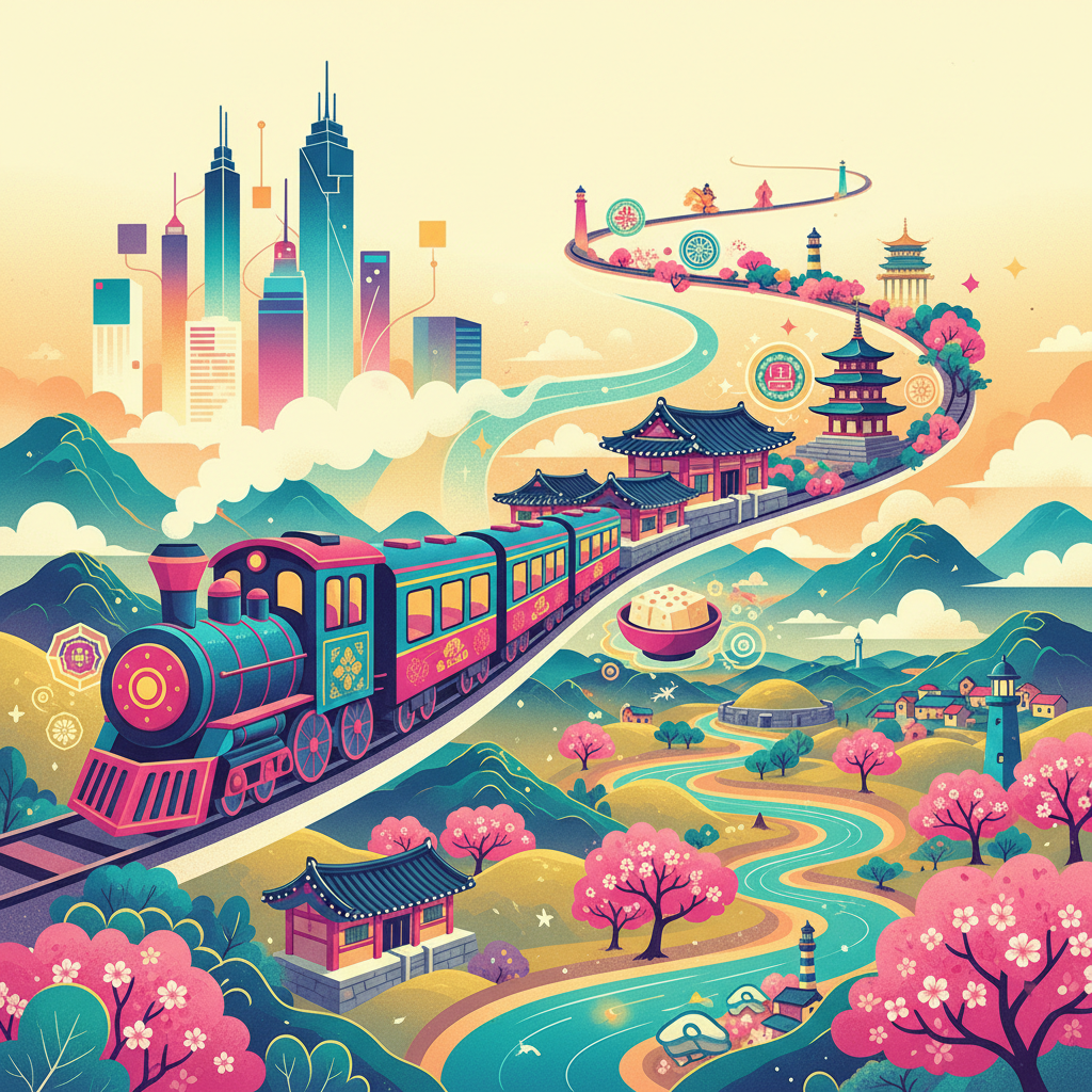 5 Must-Visit Day Trips from Seoul by Train 🚄