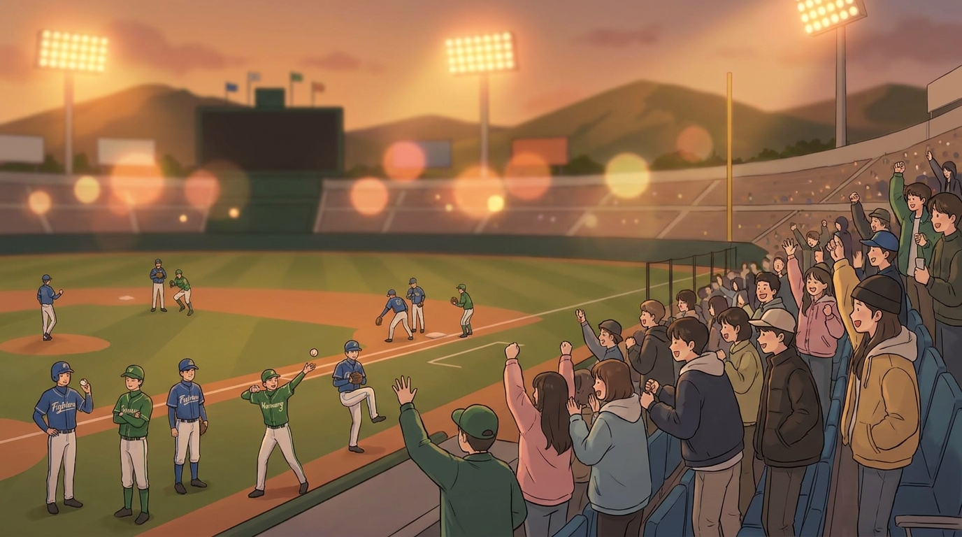 Fireball Baseball 2: Will Fighters or Hwimung Win?