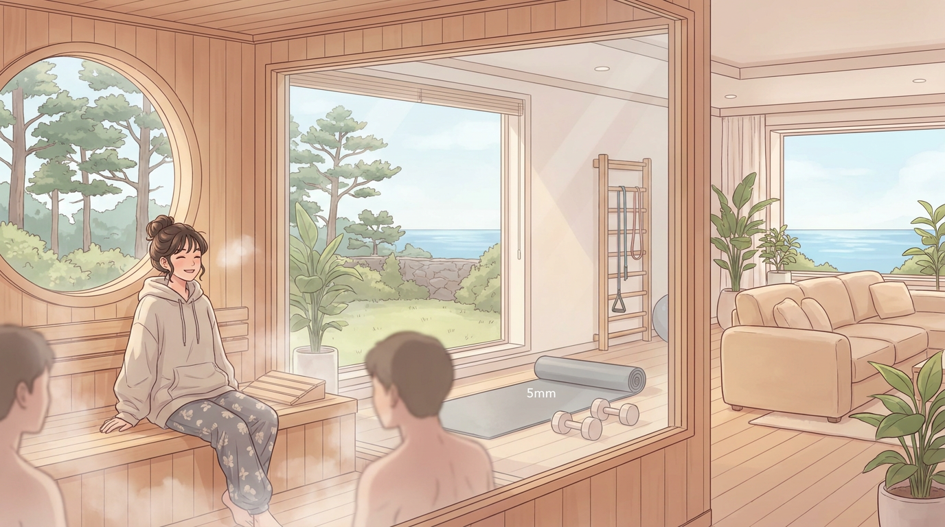 Owner's Personal Spa and Fitness Room Reveal!