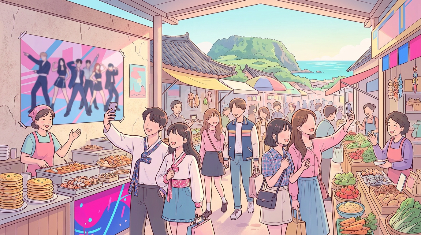 K-Pop and Culture Boost Korea's Tourism Rapidly
