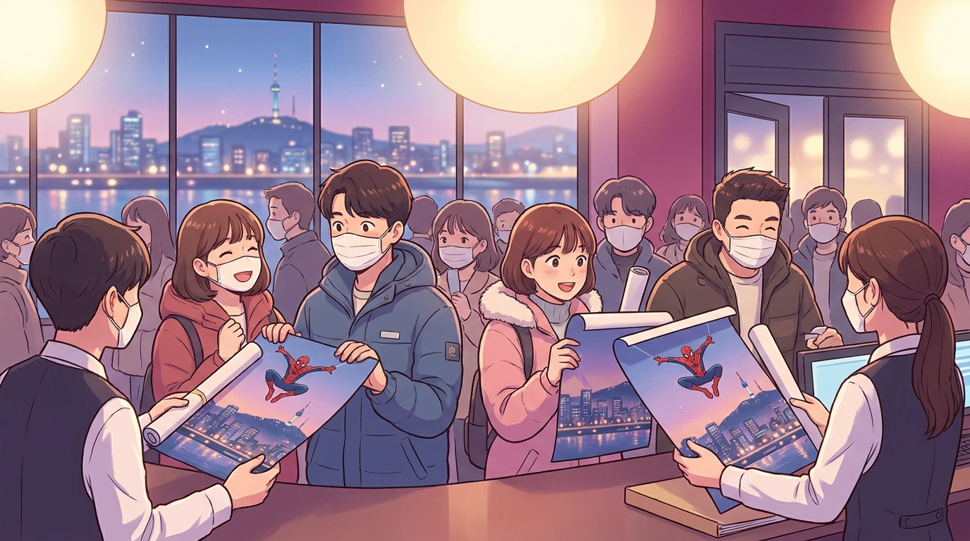 Spider-Man Returns to Seoul: Exclusive Poster Giveaway in Theaters