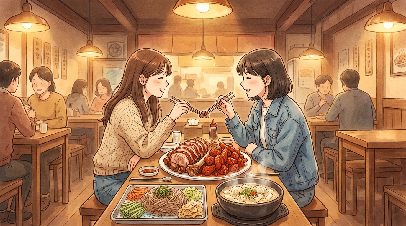 Manjok Ohyang Jokbal Near City Hall — A Michelin Bib Gourmand Jokbal Worth the Wait