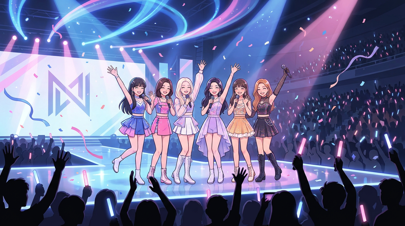 NMIXX's Asian Tour Success: First Official Japanese Album on the Way