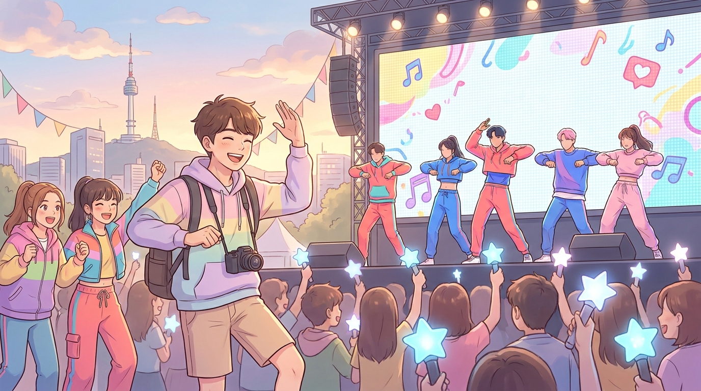 K-Pop Becomes Global Stars' Playful Content