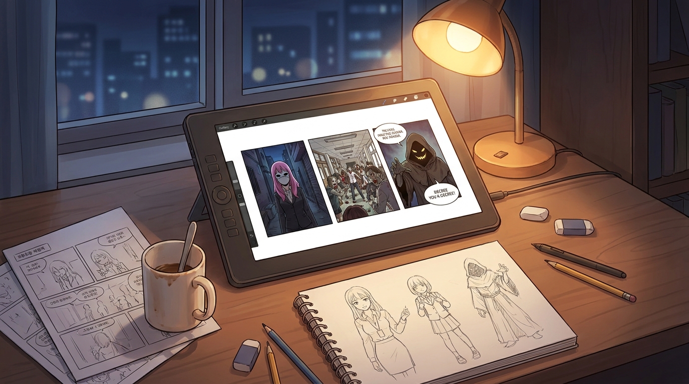 Webtoon to Screen: Mask Girl, All of Us Are Dead, and Hellbound – A Netflix Roundup