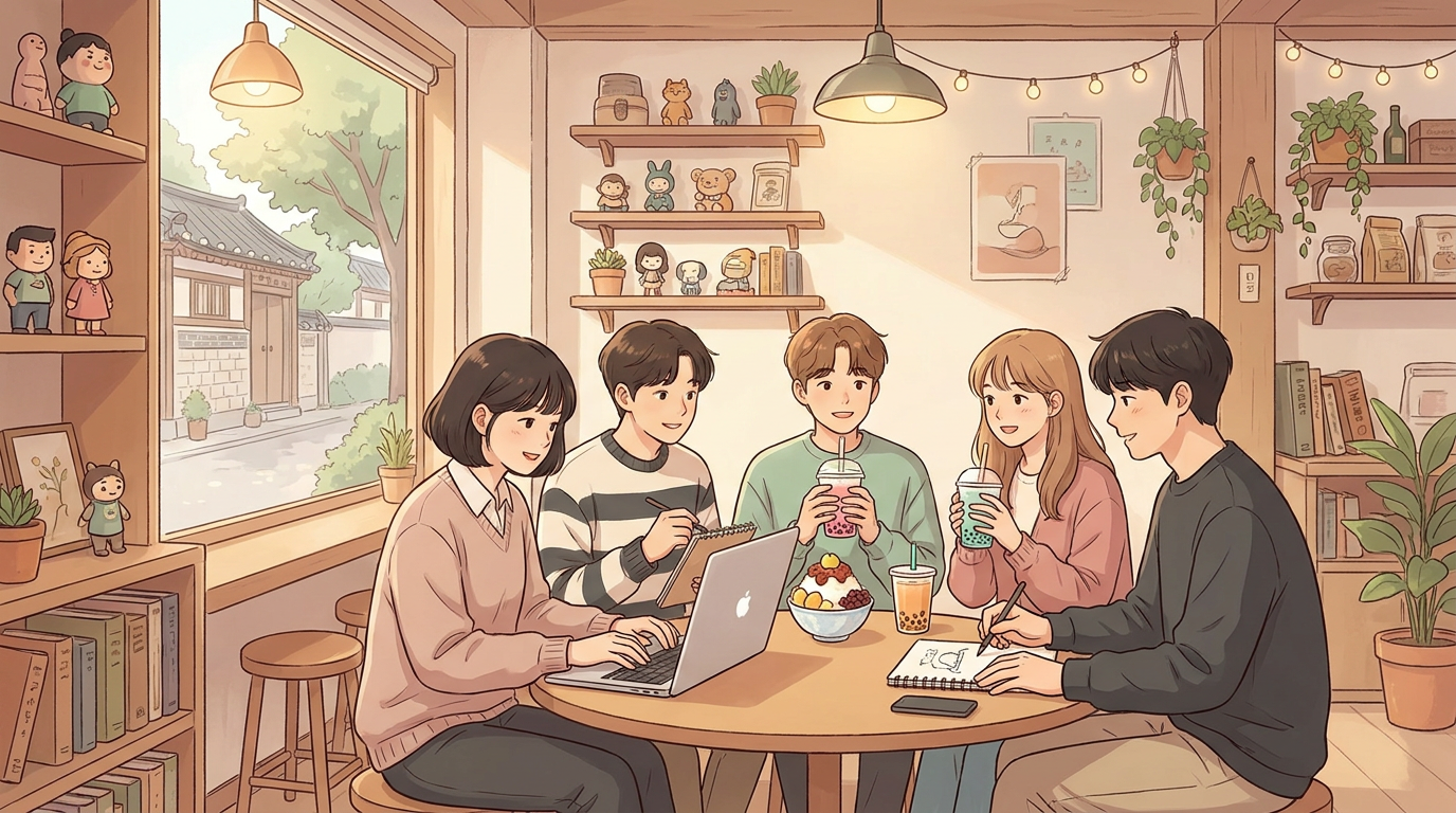 Korea's Cafe Culture Guide — Theme Cafes, Cafe Streets, and Etiquette in 2026