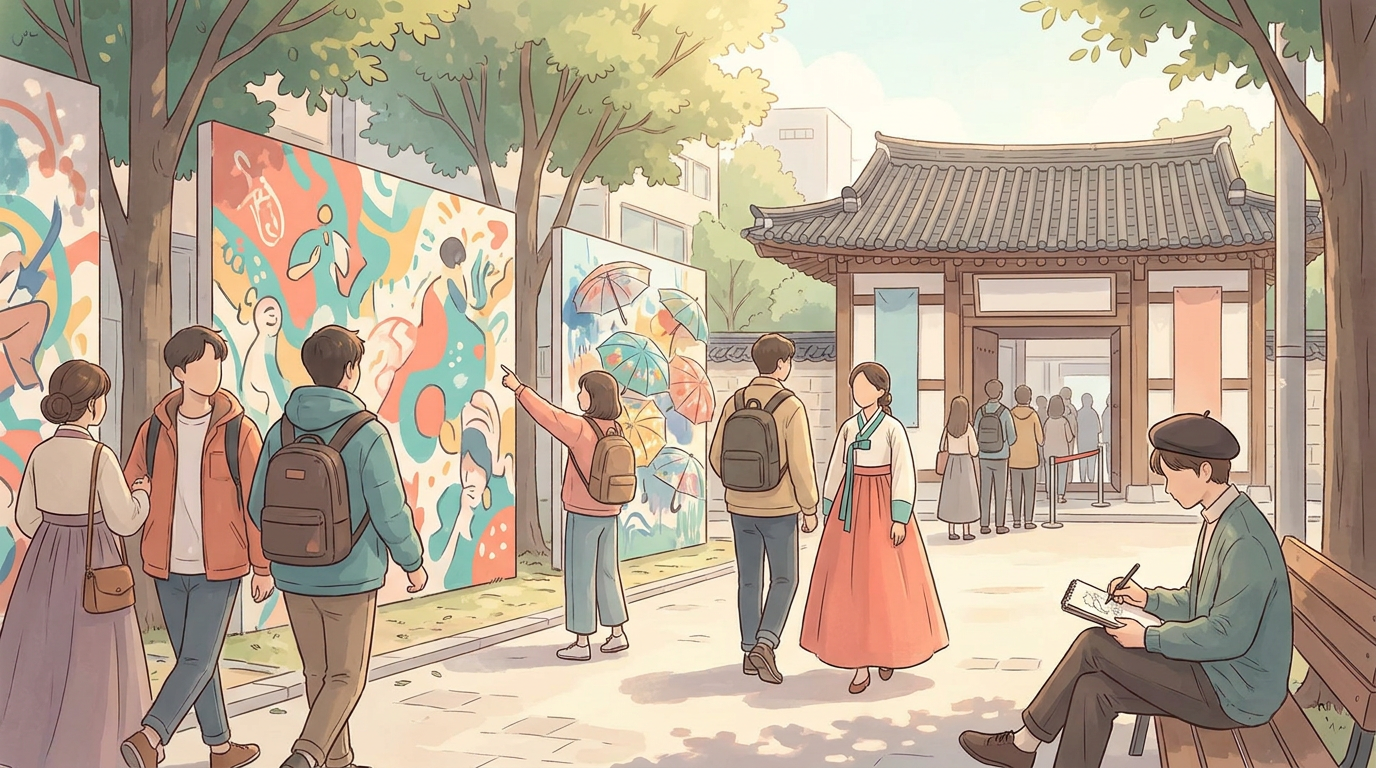Korean Tourism and Art Collaboration Boosted