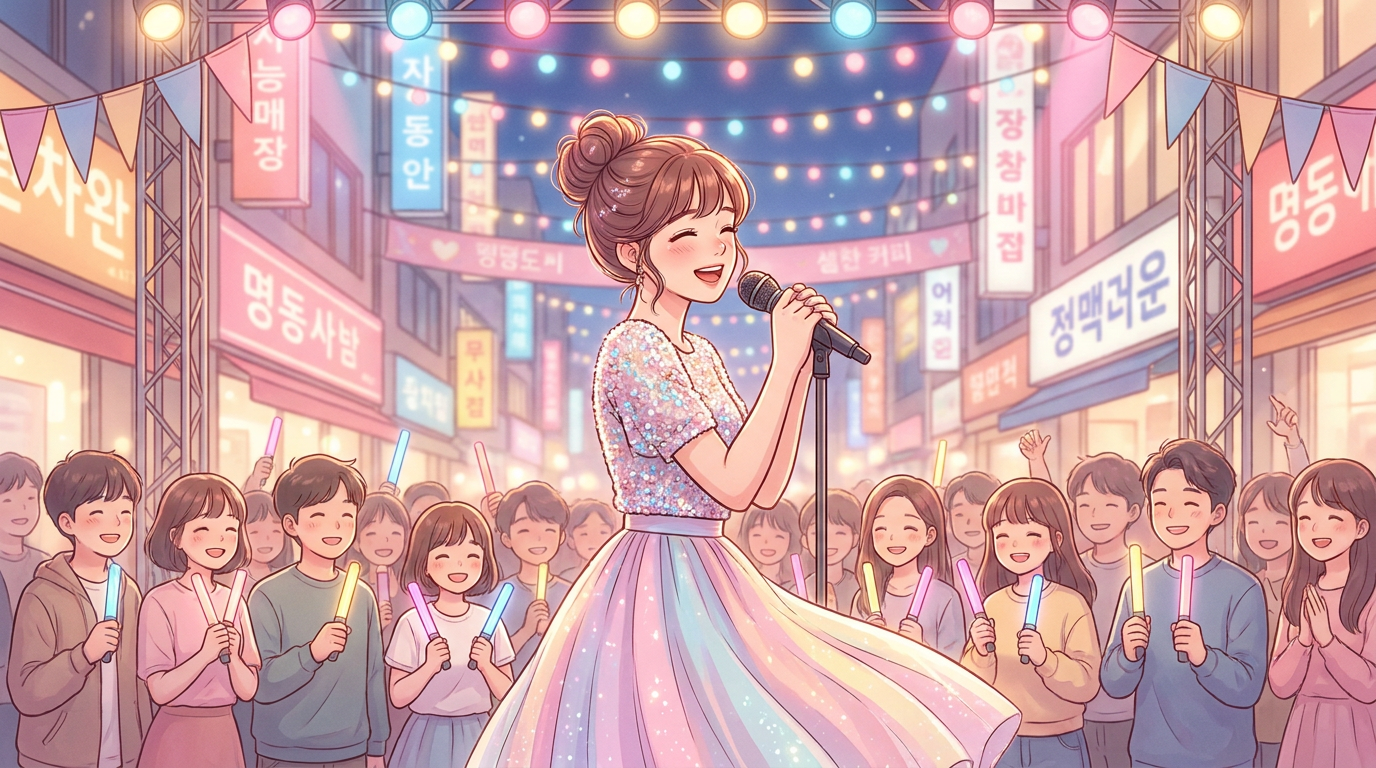 Jeong Seon-ah's 'Let It Go' Live Performance Shines