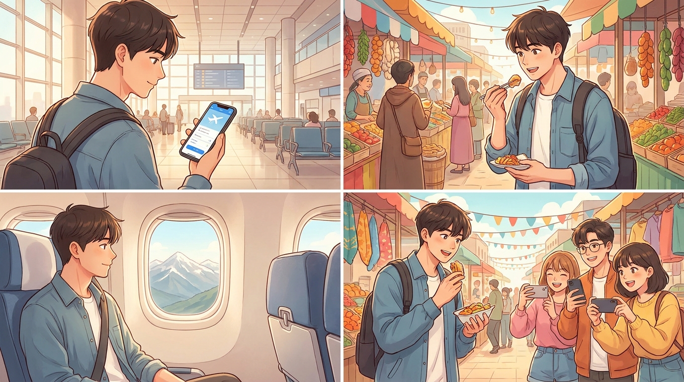 Jeon Hyeon-mu Embarks on Spontaneous Almaty Trip in 'I Live Alone'
