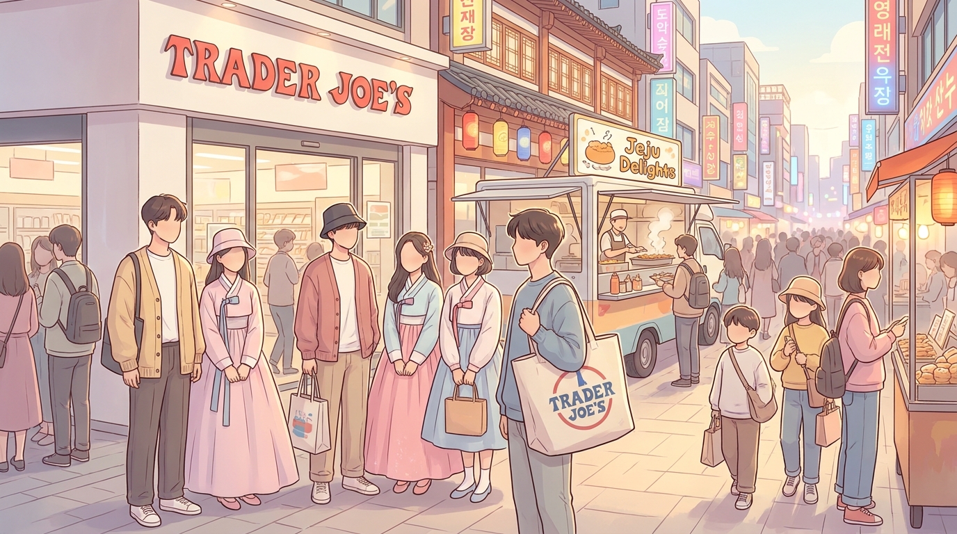 Why Are Korean Tourists Obsessed With Trader Joe’s Bag?