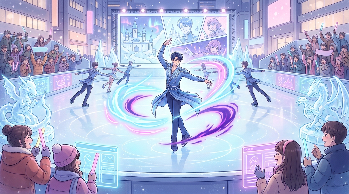 Ice Show Gets a Boost from Popular Webtoon and Cha Joon-Hwan