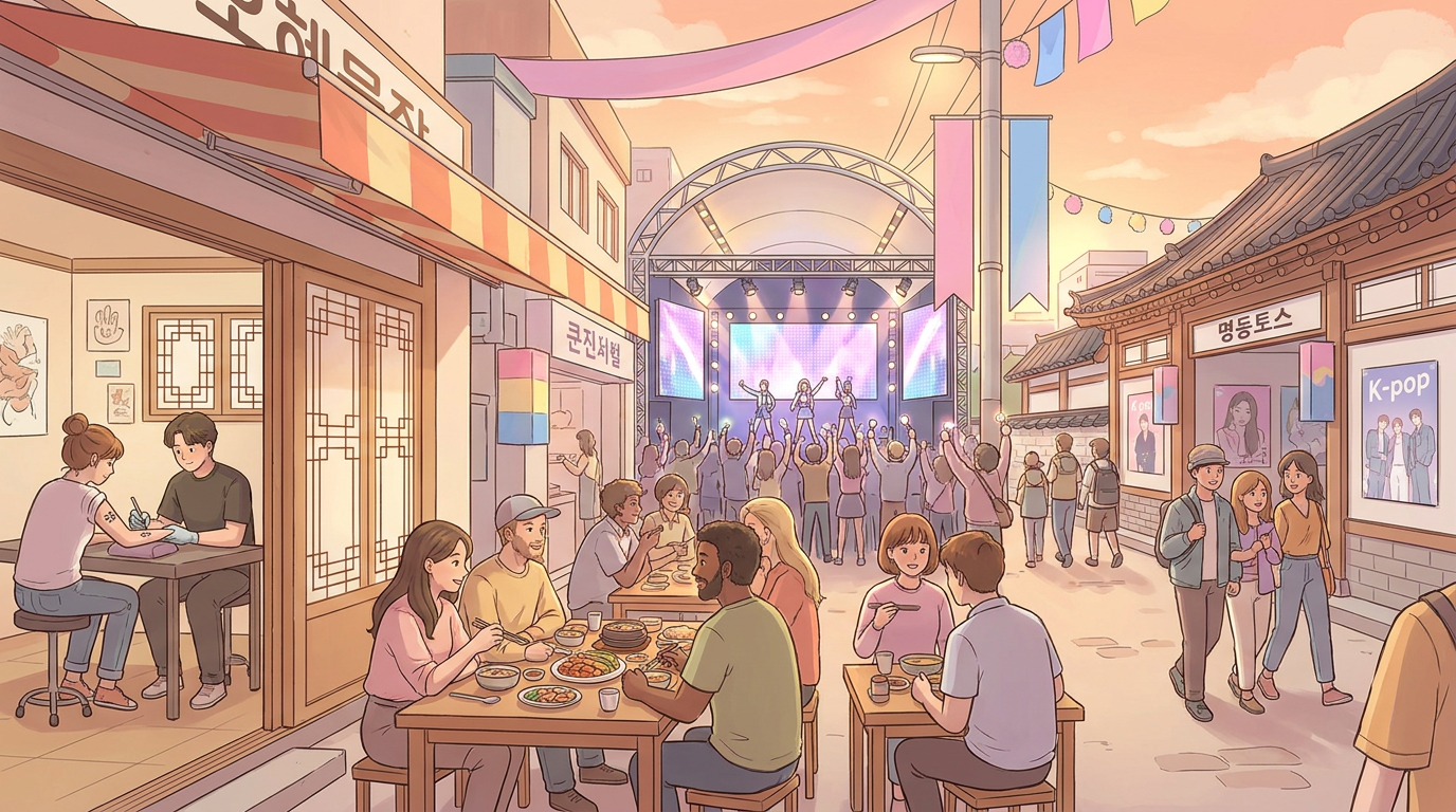 Foreigners Spending Big in Korean Hallyu