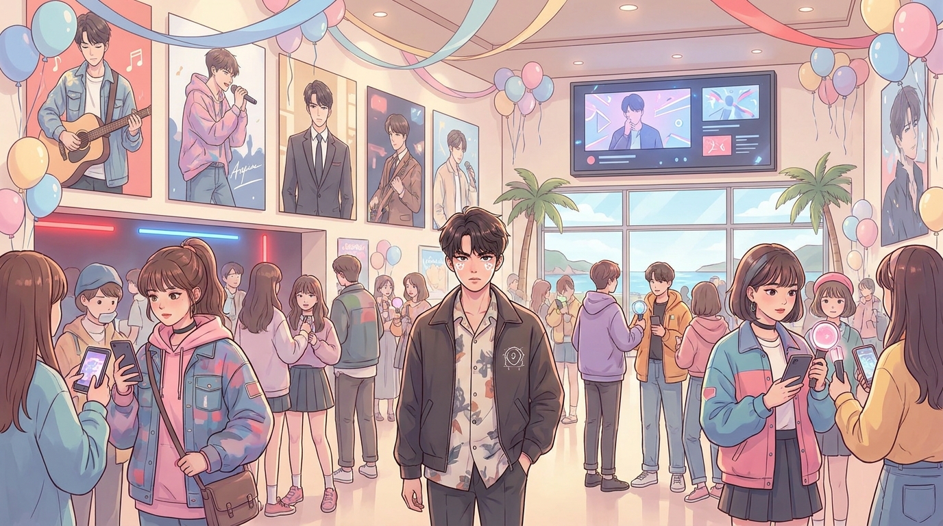 Jeonggihwa Challenges 1-Man 2-Roles with First Solo Album Movie Premiere
