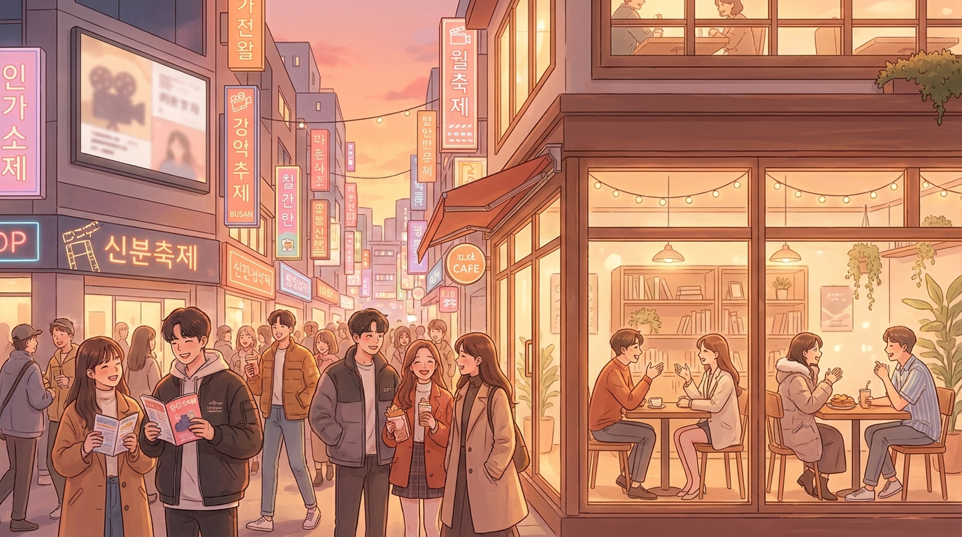 Busan International Film Festival Opens with 'Day and Night Meet'
