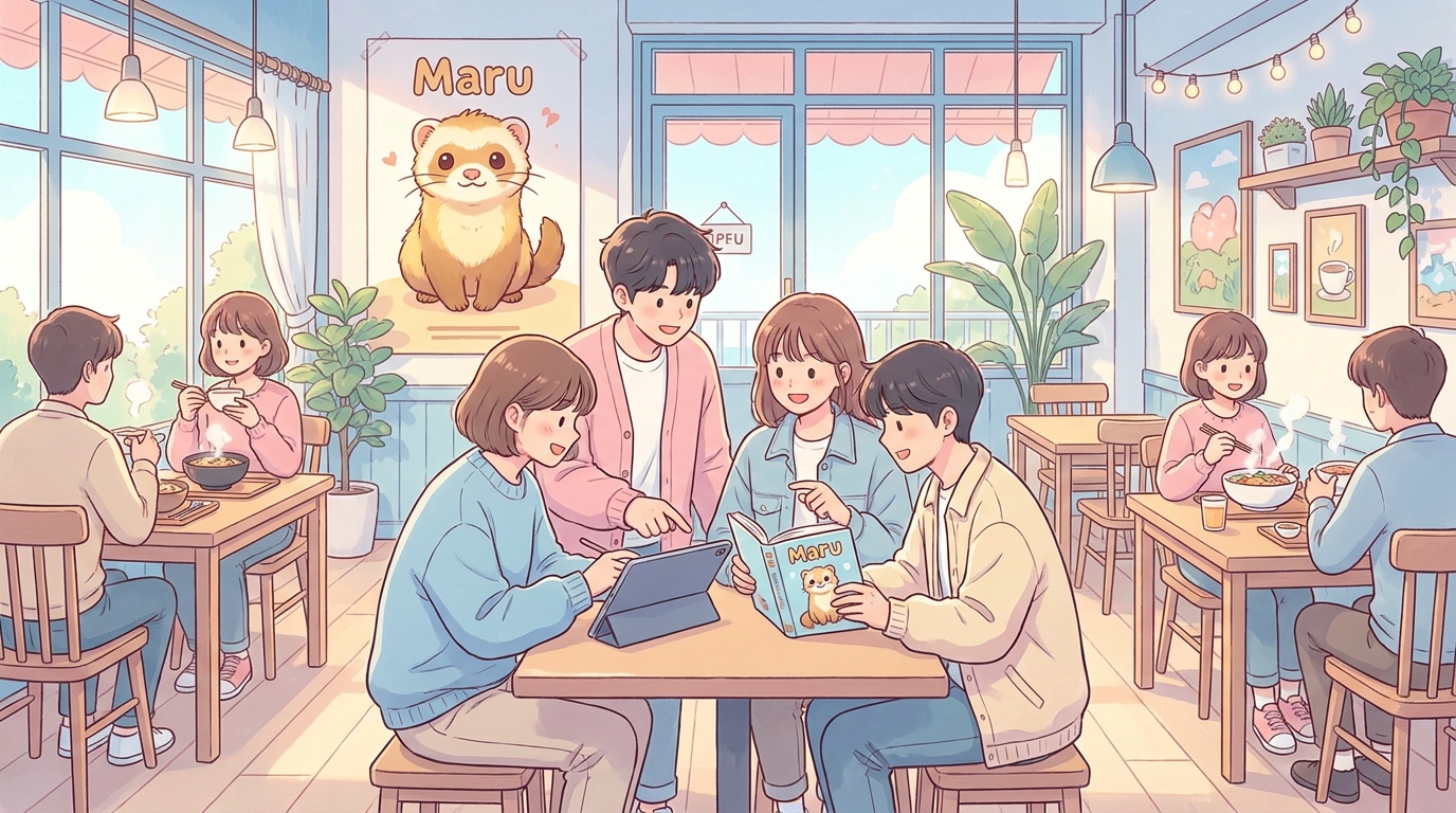 Still Popular After 2 Years: 'Maru is a Ferret' in Netflix's Lineup