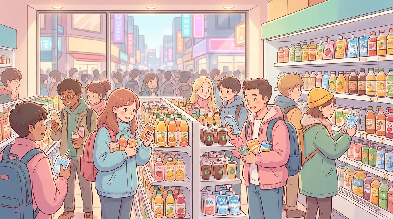 Korean Drinks Top Foreigner Convenience Payment Sales