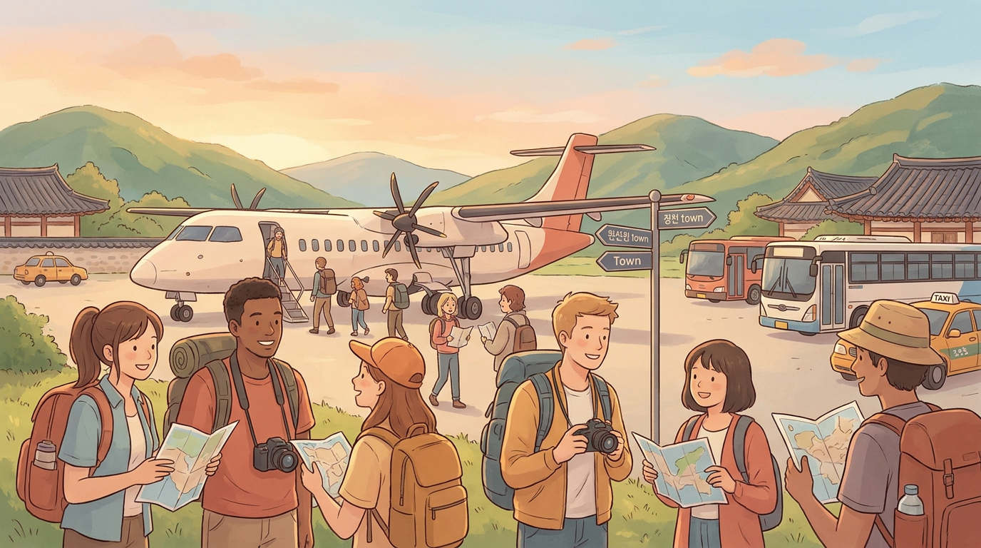 Foreign Tourists Expanding Travel Radius to Regional Airports