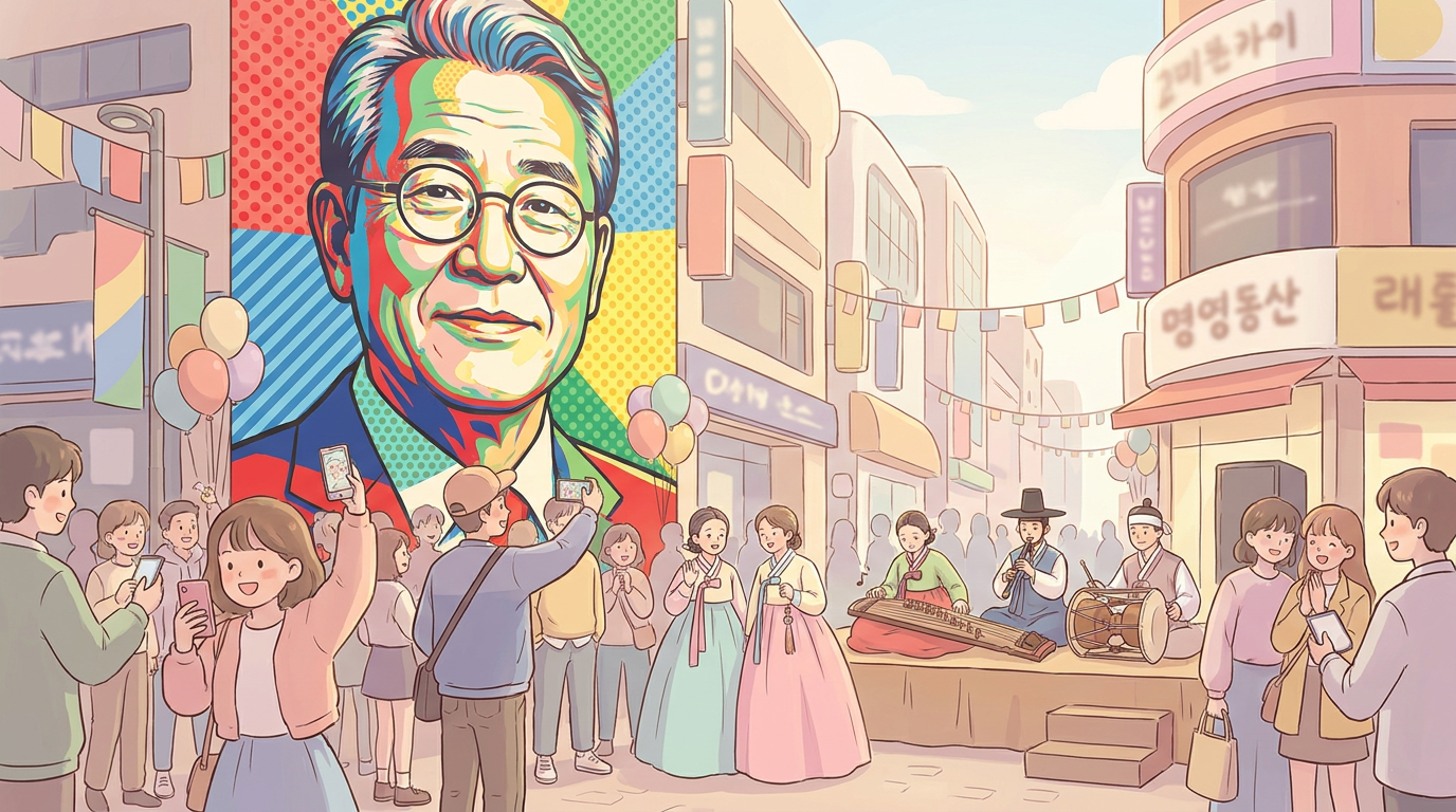 Bad Boss Reveals Pop Art Tribute to Kim Gu for His 150th Birthday