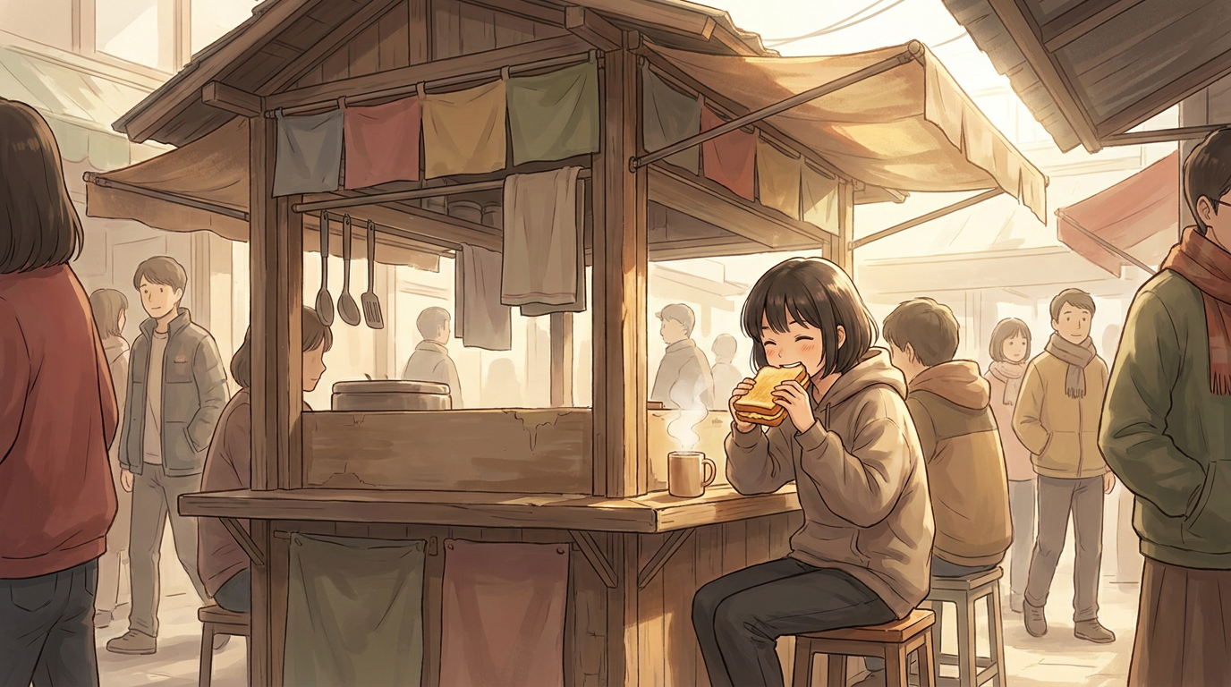 Hidden Gem: Where to Find Old Toast in Seoul's Gangnam Market?