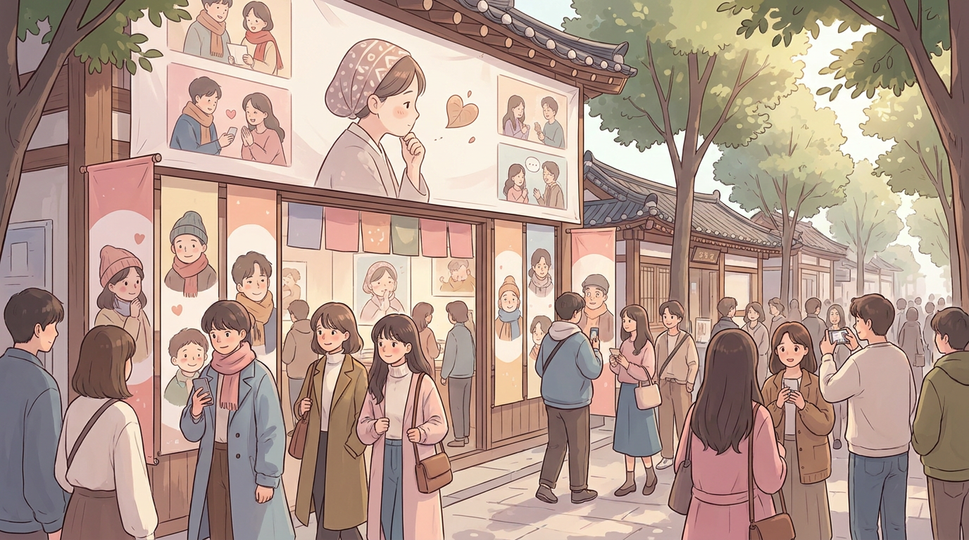 Momo Ri's Solo Exhibition: Discover Hair Loss Stories Through Webtoons in Gyeongju