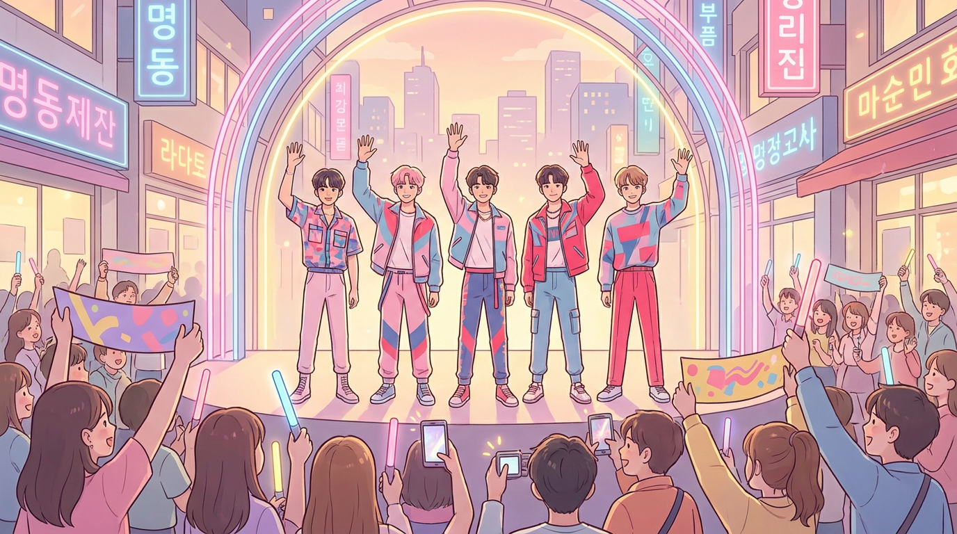 Trophy Boys Make Their Korean Debut on Stage