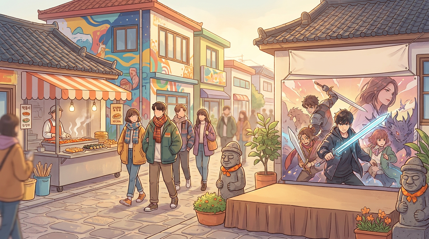 Level Up Like Seungwo! Rising K-Webtoon Hits