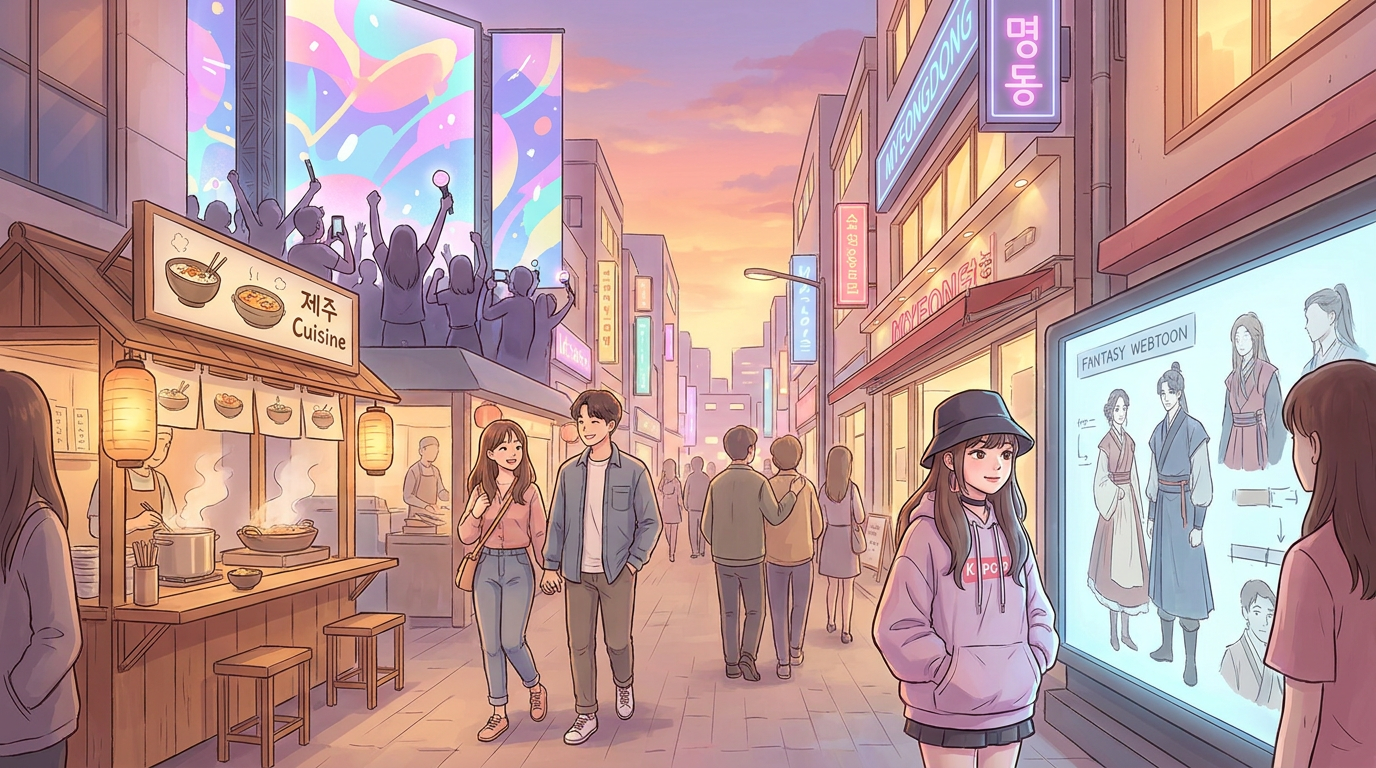 K-Pop Concerts Boost Consumption: From Music to Films and Webtoons