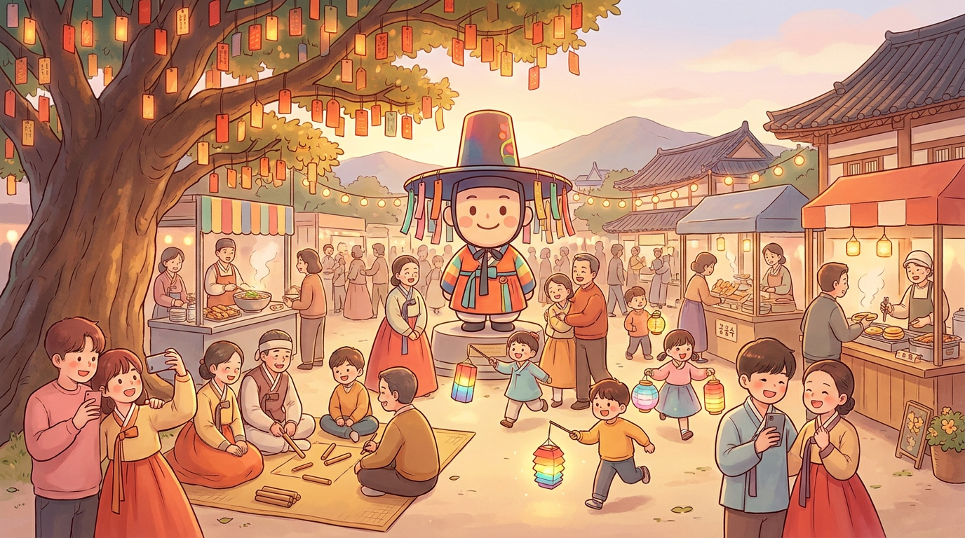 Gatbae Wishes Festival Descends from Mountains to City Center