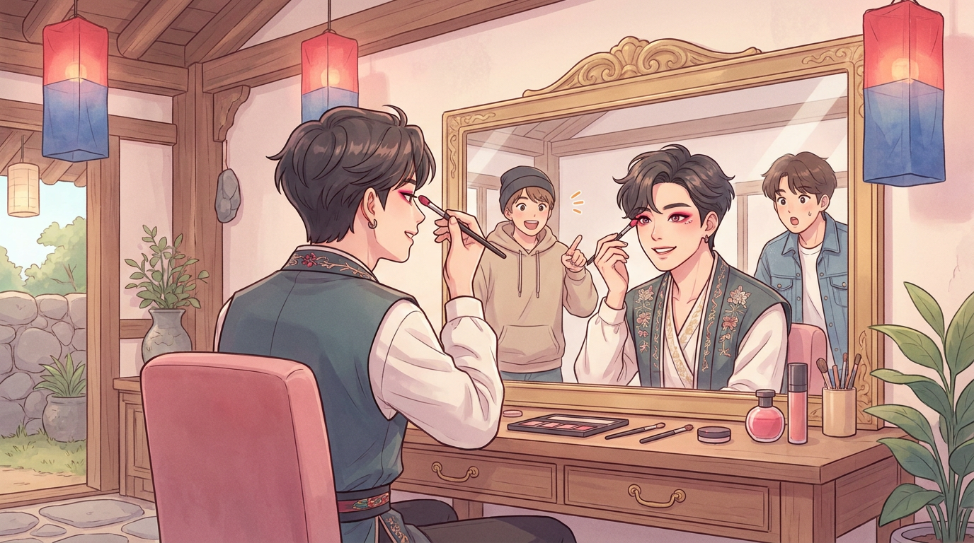 DAY6 Young K Reveals Behind-the-Scenes of Viral Makeup Trend