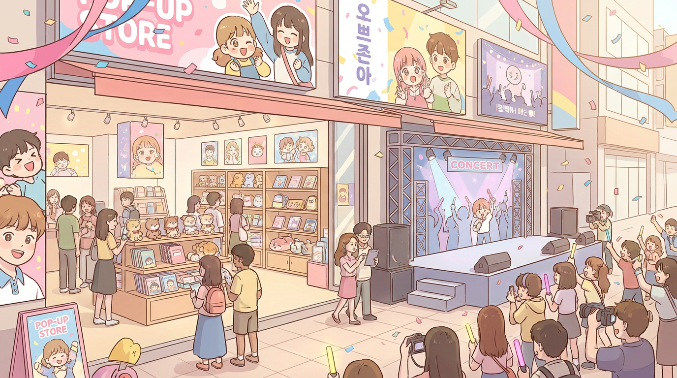 Naver Webtoon Opens 'S-Rated Stars' Pop-Up Store