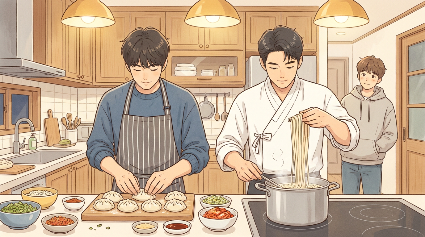 Chef Showdown: Kim Daeho vs Ji An84 on 'My Home Alone'