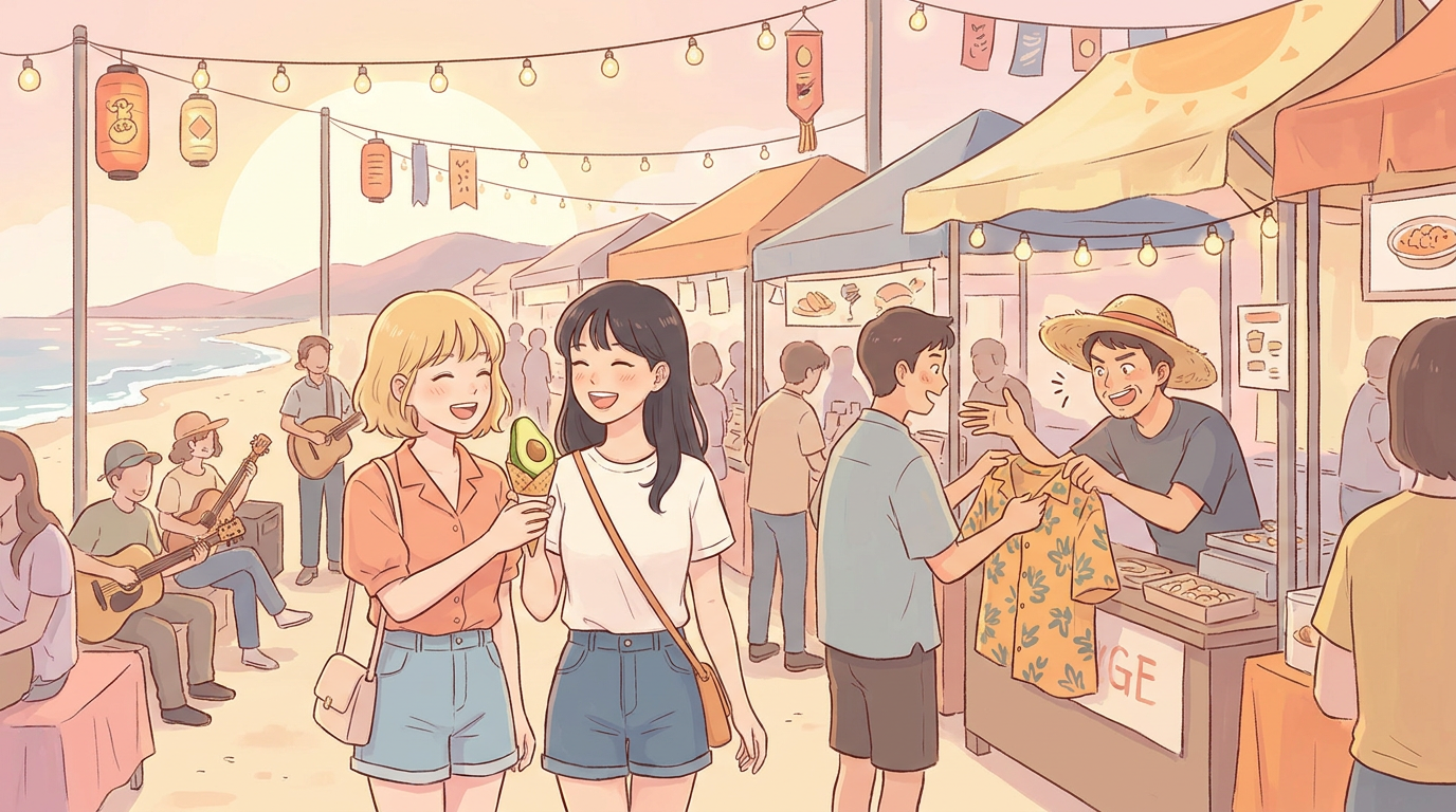 Jeongmu and Juni Explore Da Nang’s Baida Beach and Local Markets