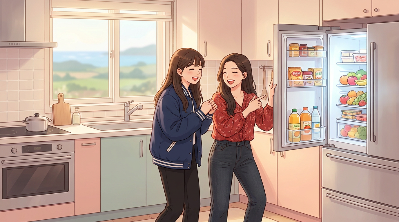 K-Pop Stars Jeongyeon and Jeon So-min Join 'Please Take Our Fridge'