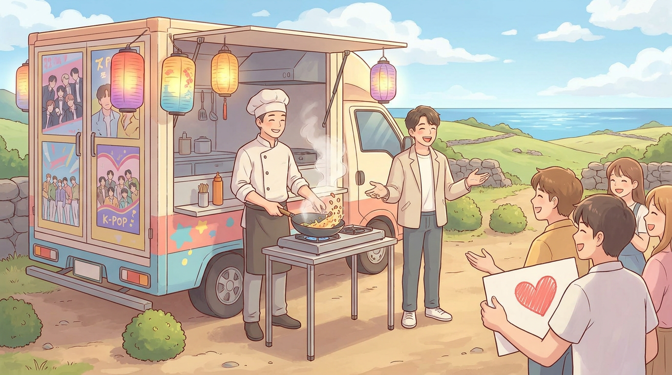 Chef Im Tae-hoon Joins 'Truck Kitchen Running Dinner Show' with Lee Soon-geun