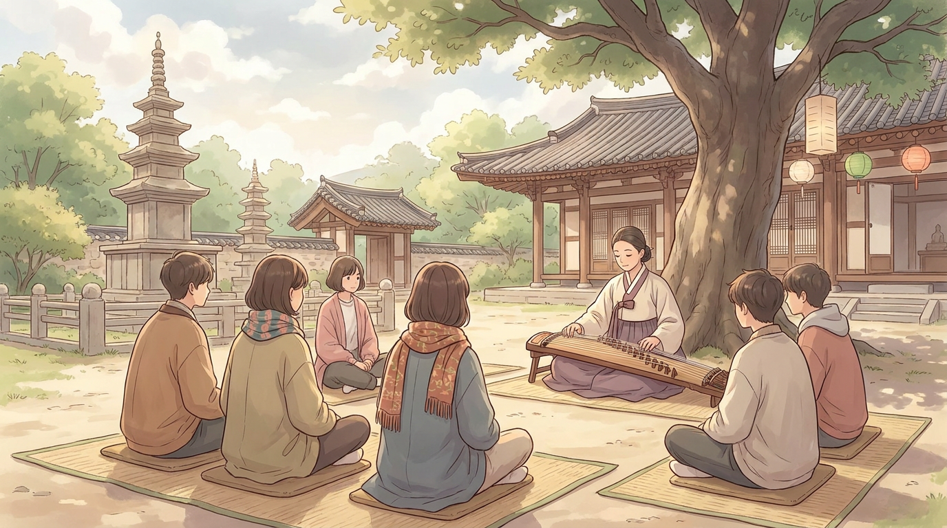 K-Pop Star's Sound Tour: Exploring Cultural Heritage Through Listening