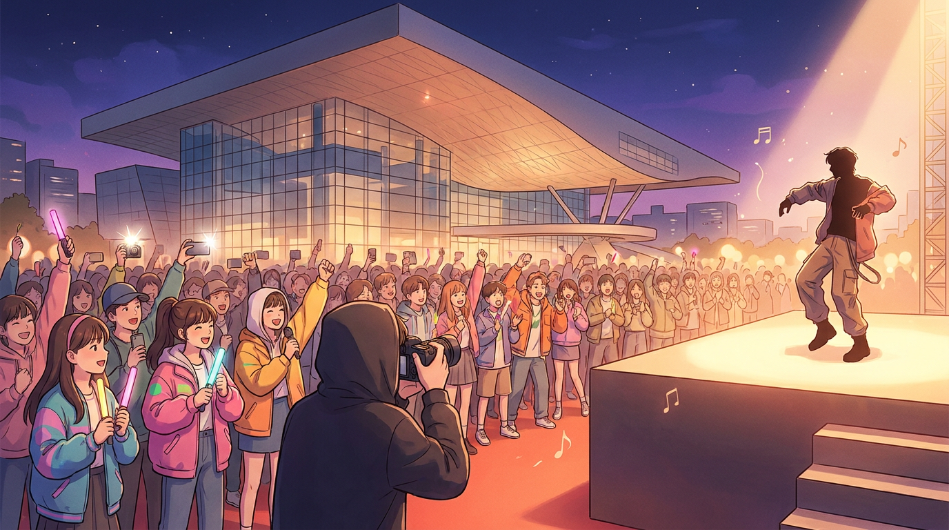Fan Favorite: Fan Photos of Strong Presence at Busan International Film Festival