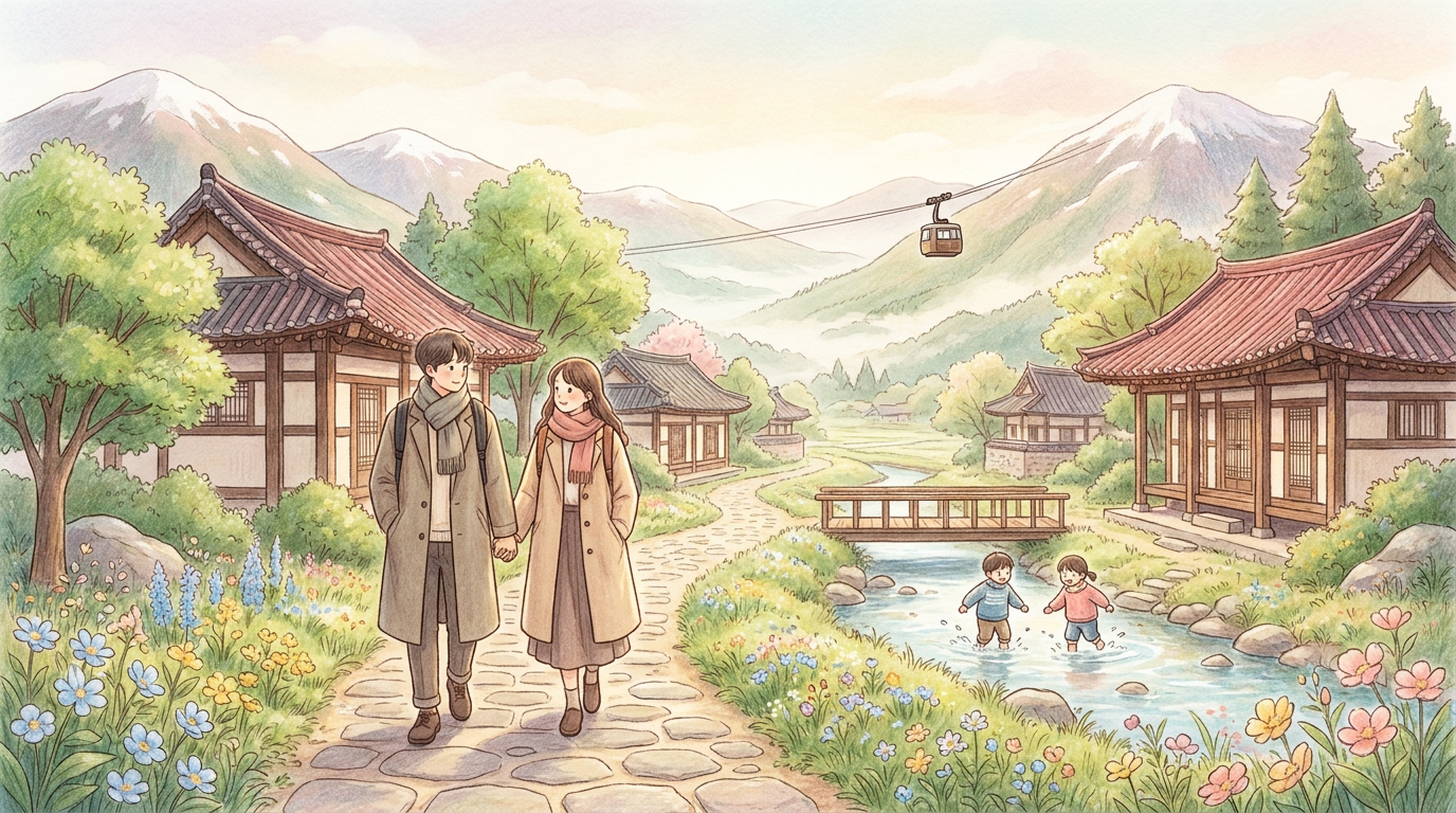 Korea's Hidden Gem: A Swiss Alps-Like Destination