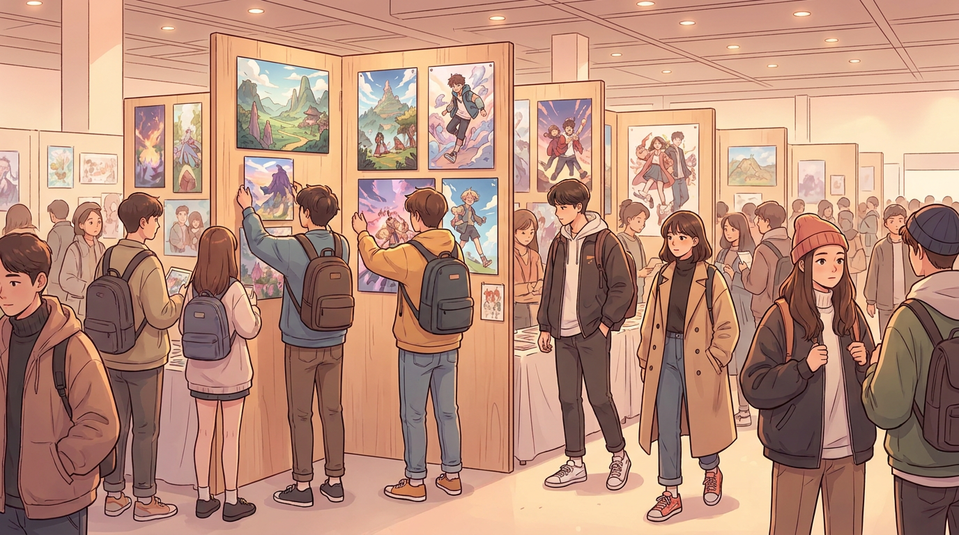 K-Webtoon Artists Shine at US Comic Con