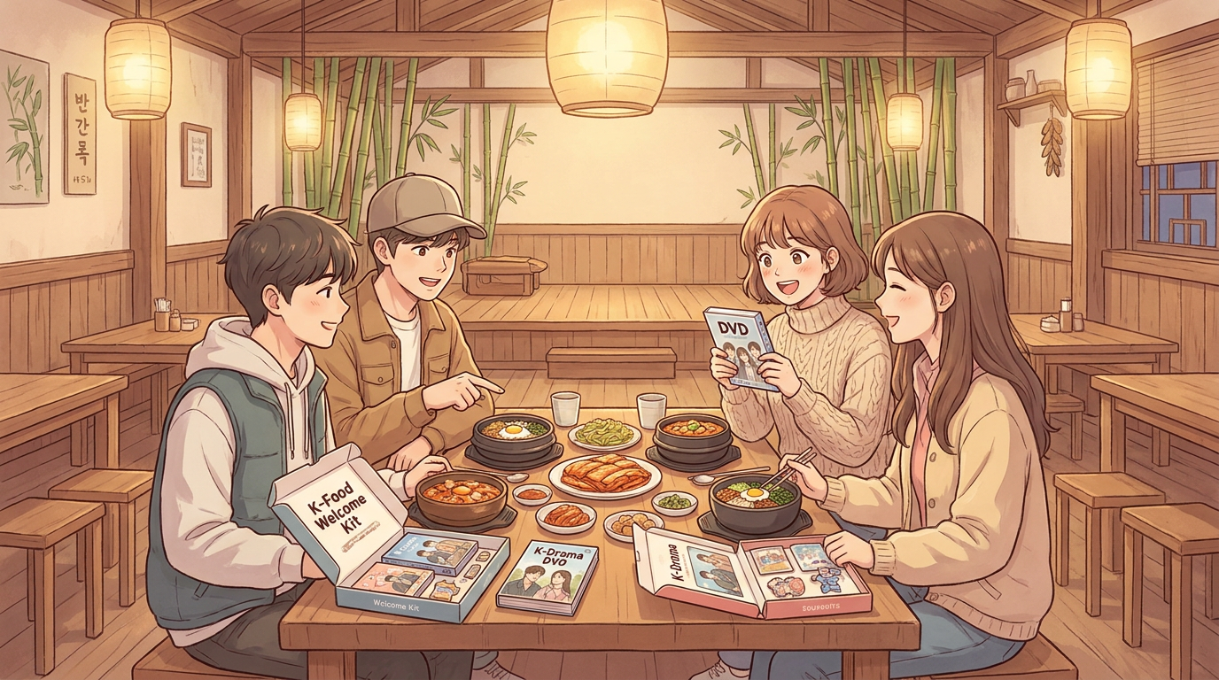 K-Food Welcome Kits Now Include K-Drama Content for Foreign Tourists