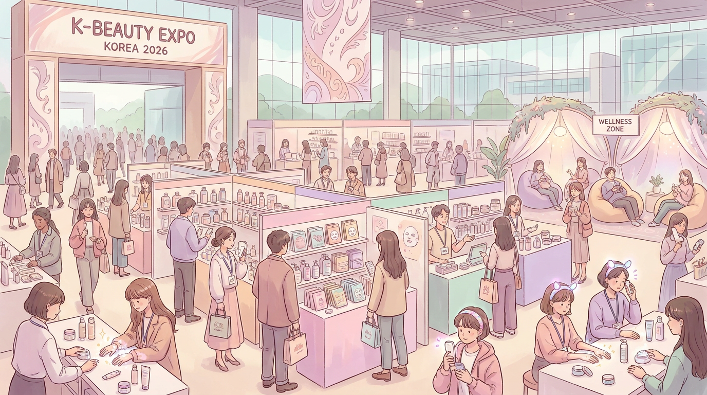 K-Beauty Expo Surpasses 1000 Booths, Drawing Global Buyers