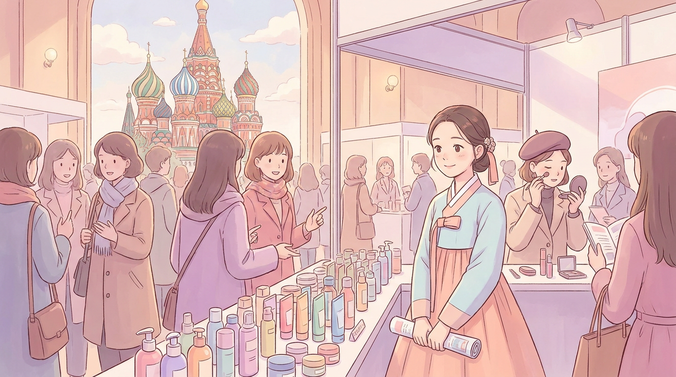 Korean Beauty Industry Expands into Russia with MOU Signing