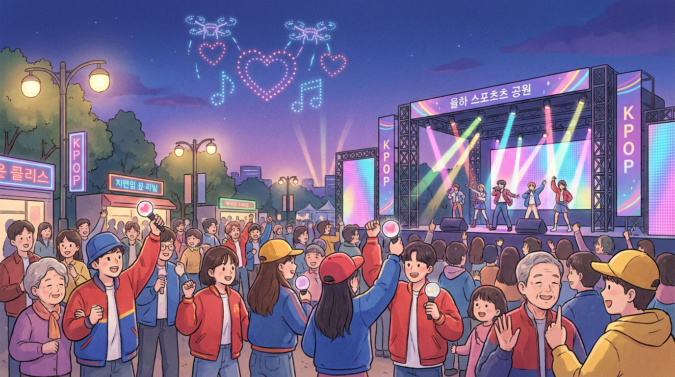 Daegu Donggu to Host Harmony Festival with Park Ji-hyun Concert and Drone Show