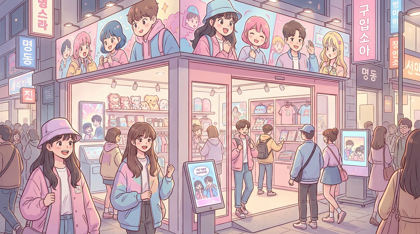 Naver Webtoon Opens 'Permanent Civil Servant' Pop-Up Store