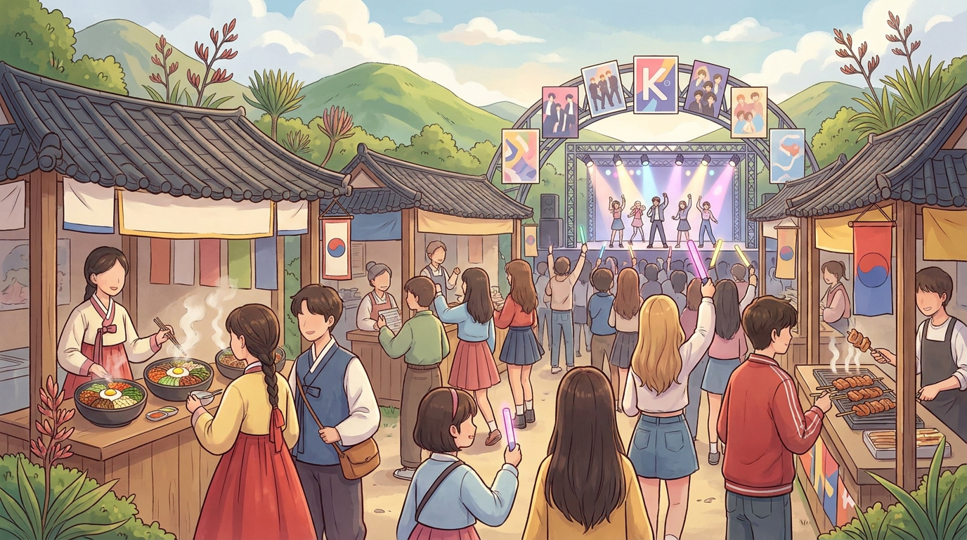 K-Pop and K-Food Celebrated in Queenstown’s Korea Day Festival