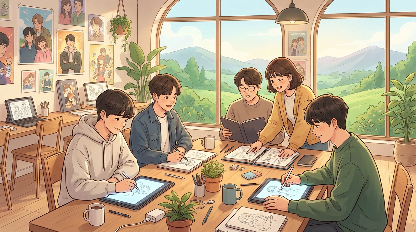 Gyeongsang Webtoon Campus Seeks 5 New Residents for Fall
