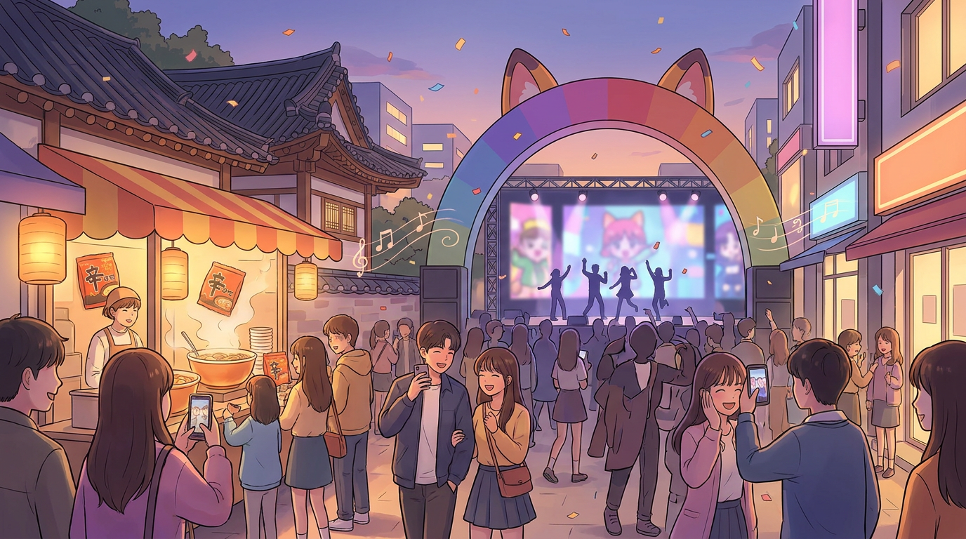 BTS, Pinkfong, and More: K-Pop to K-Food Expanding in Latin America