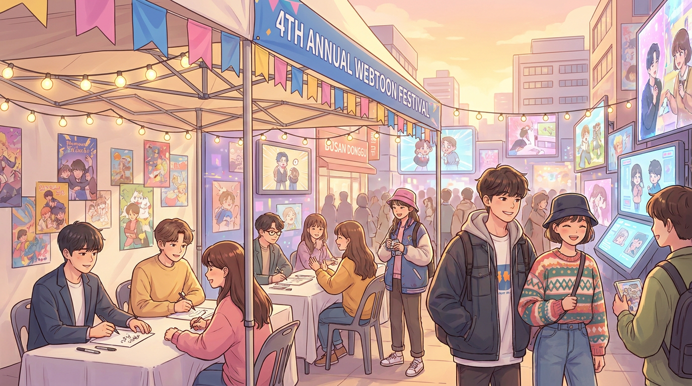 Busan Donggu to Host 4th Annual Webtoon Festival on April 24