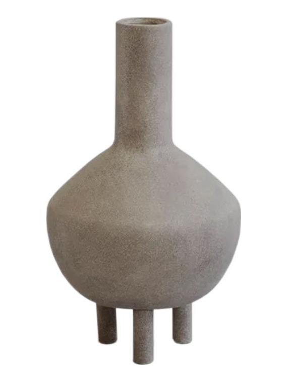 Duck Vase - Fat / Taupe