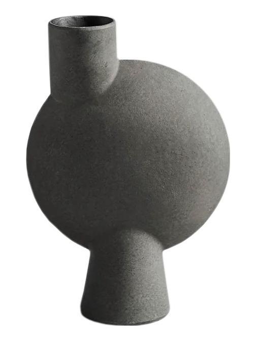 Sphere Vase Bubl, Medio - Dark Grey