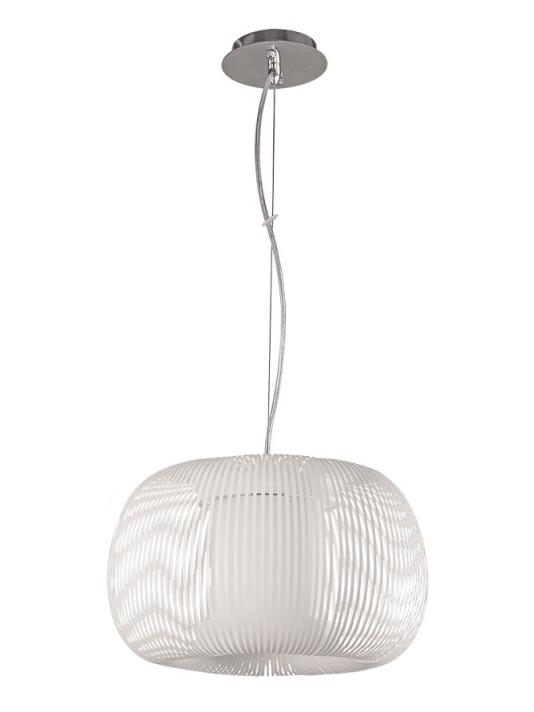 Mirta LED Suspension Lamp with Rounded Shape for Indoor
